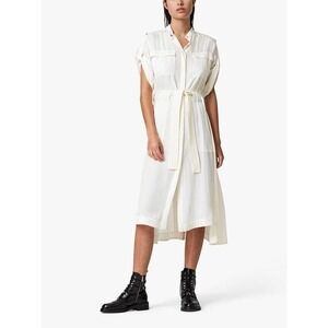 Allsaints Luciana Midi Shirt Dress